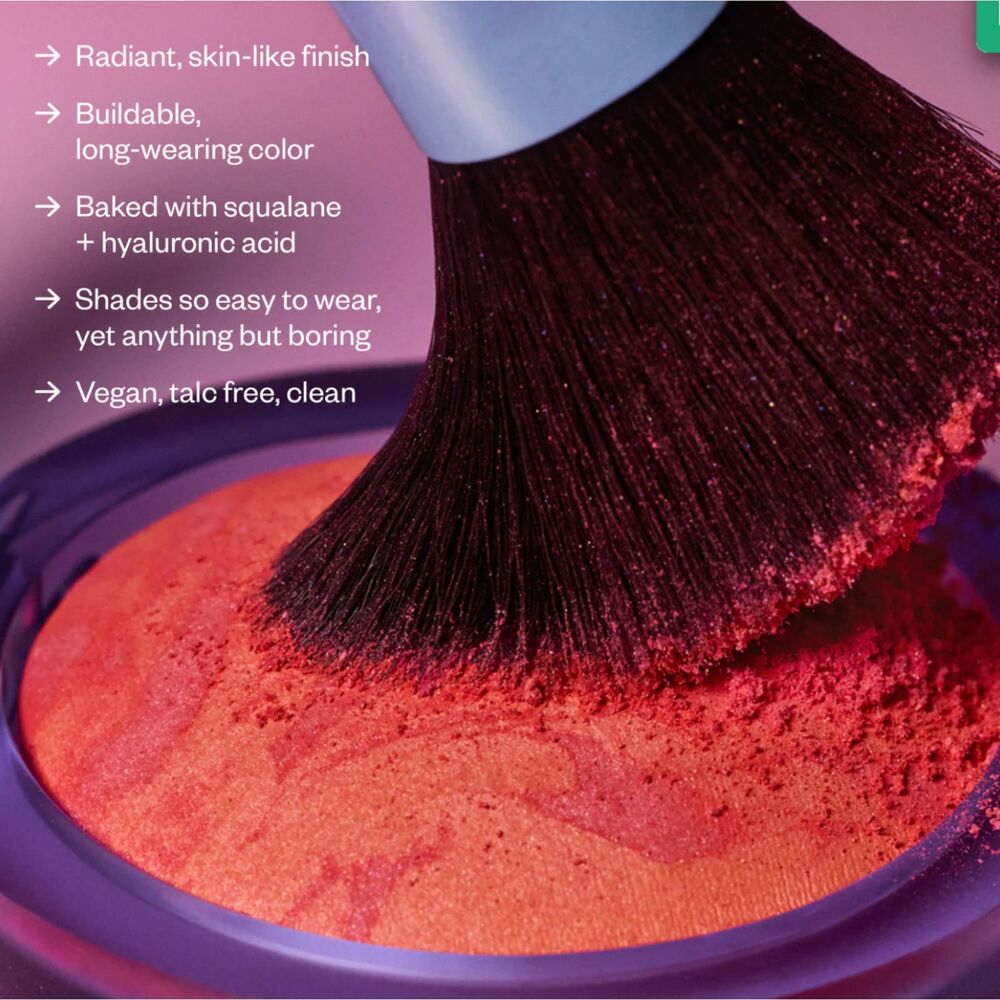 NIB KOSAS Blush Is Life Baked Blush Illuminator in Hype - Picture 3 of 10